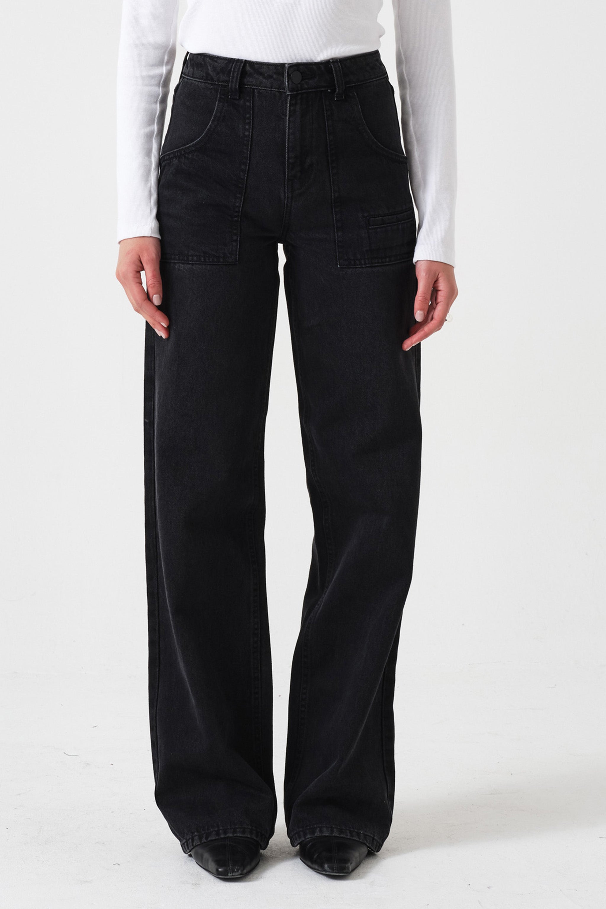 Eden Wide Leg Jean in Fairbanks