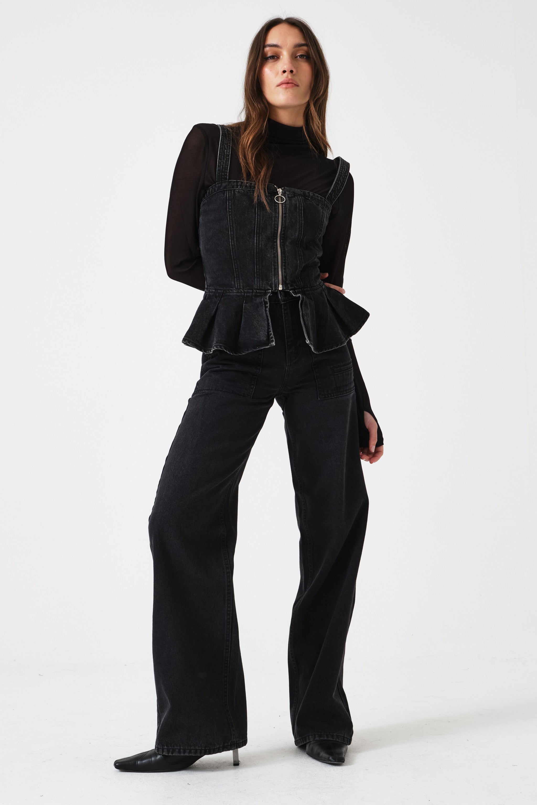 Eden Wide Leg Jean in Fairbanks