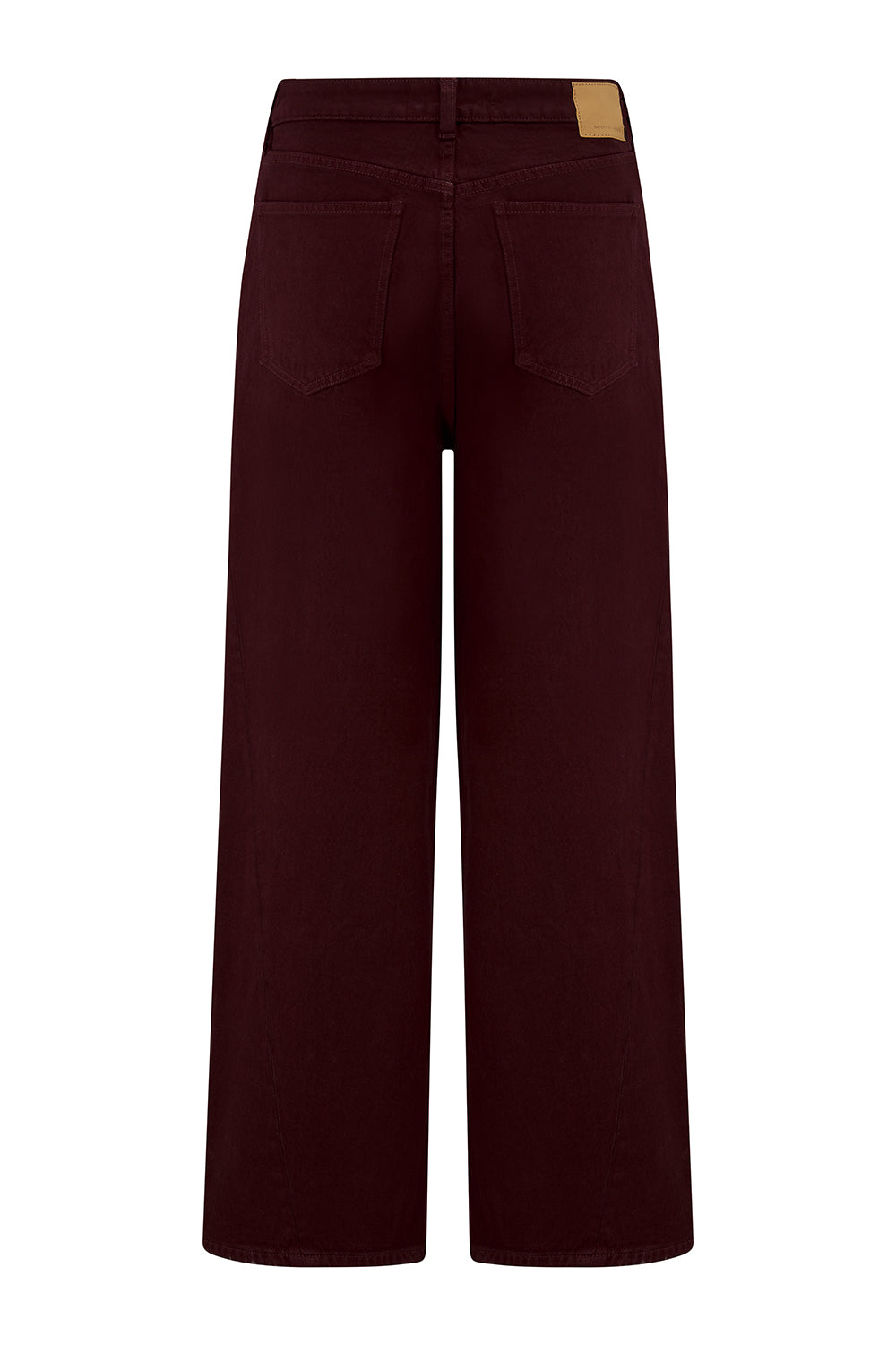 Gracie Twisted Low Rise Jean in Mulberry