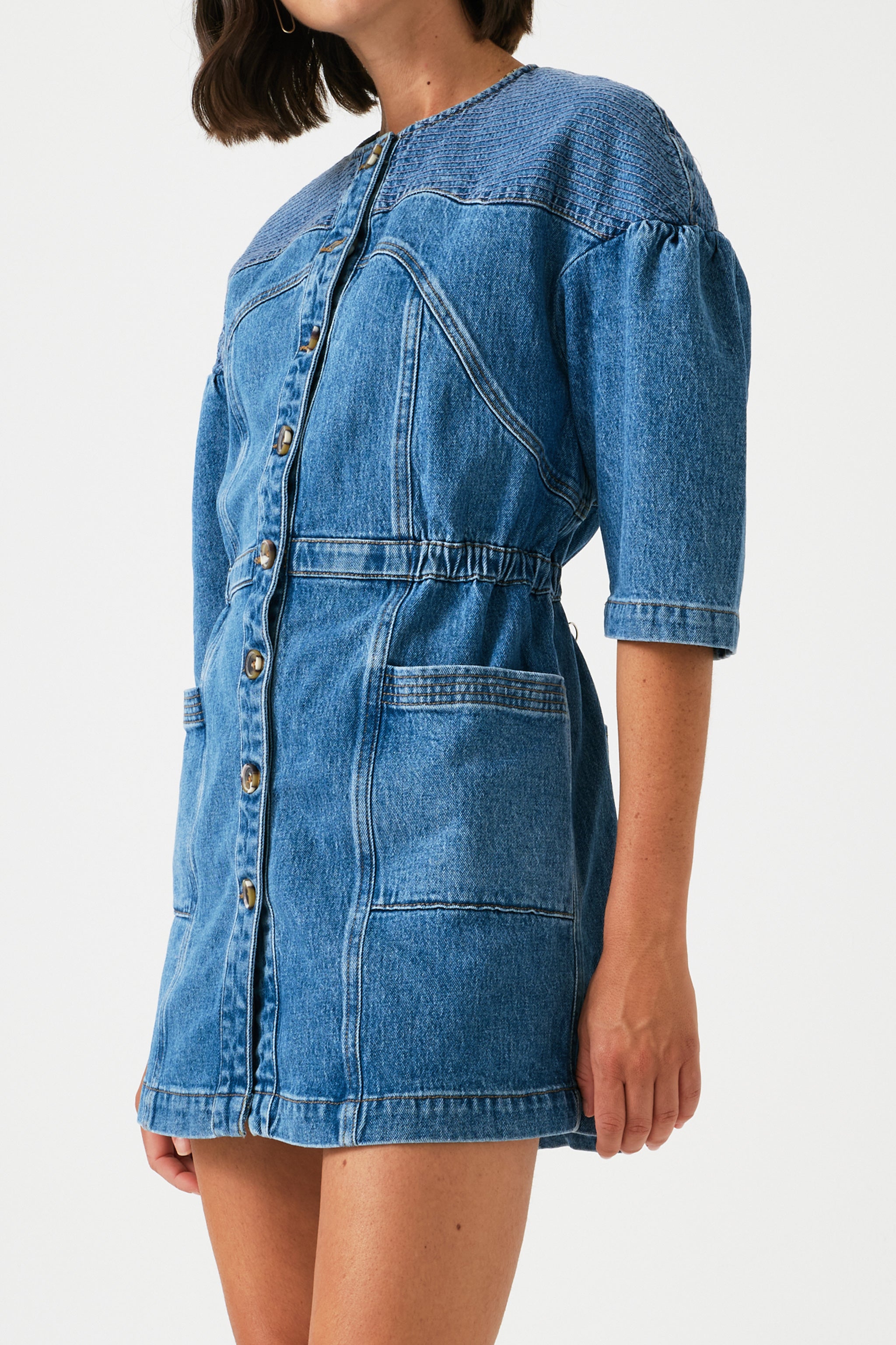 Zaha Mini Dress in Rodeo