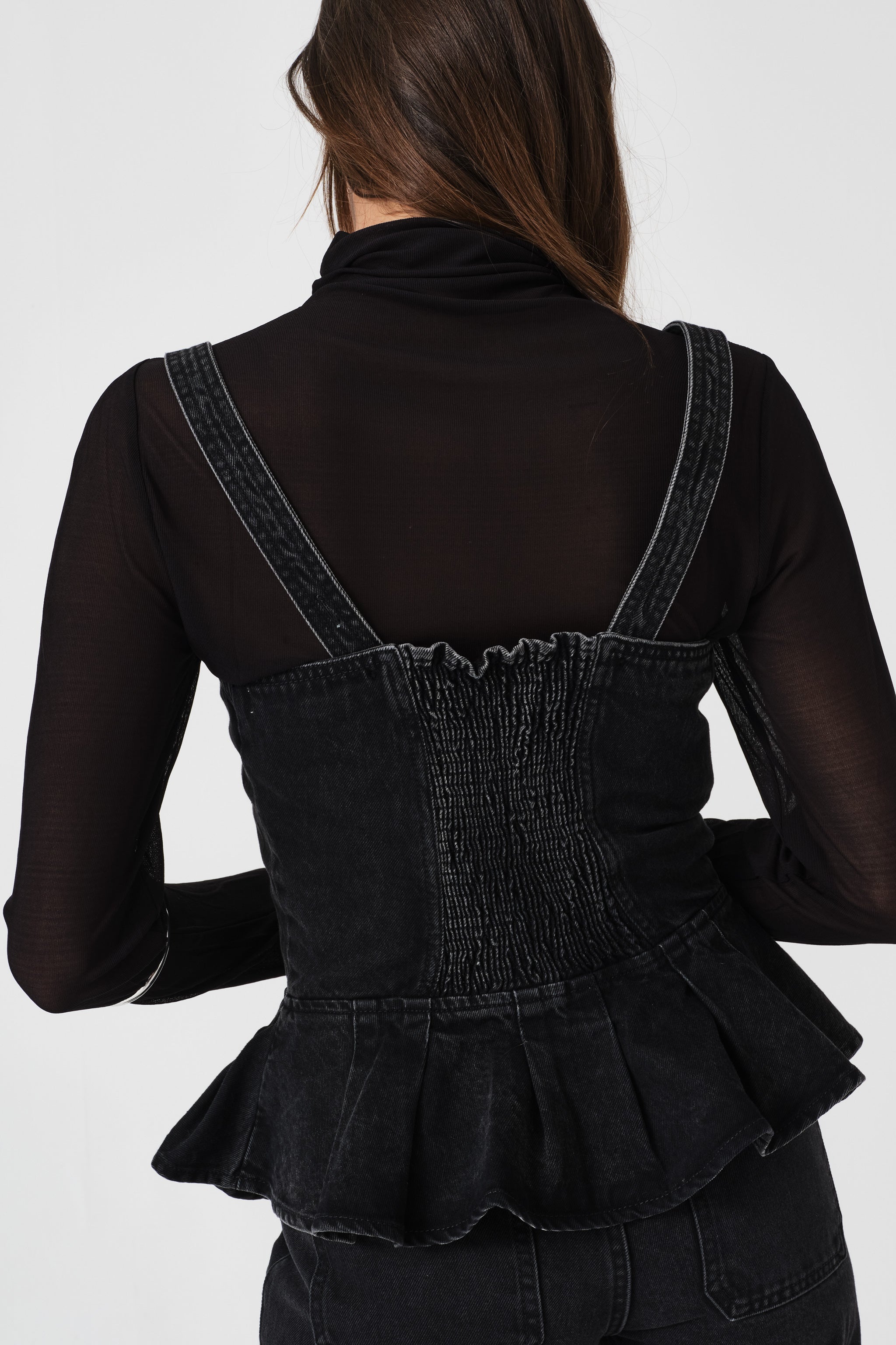 Mila Peplum Top in Fairbanks