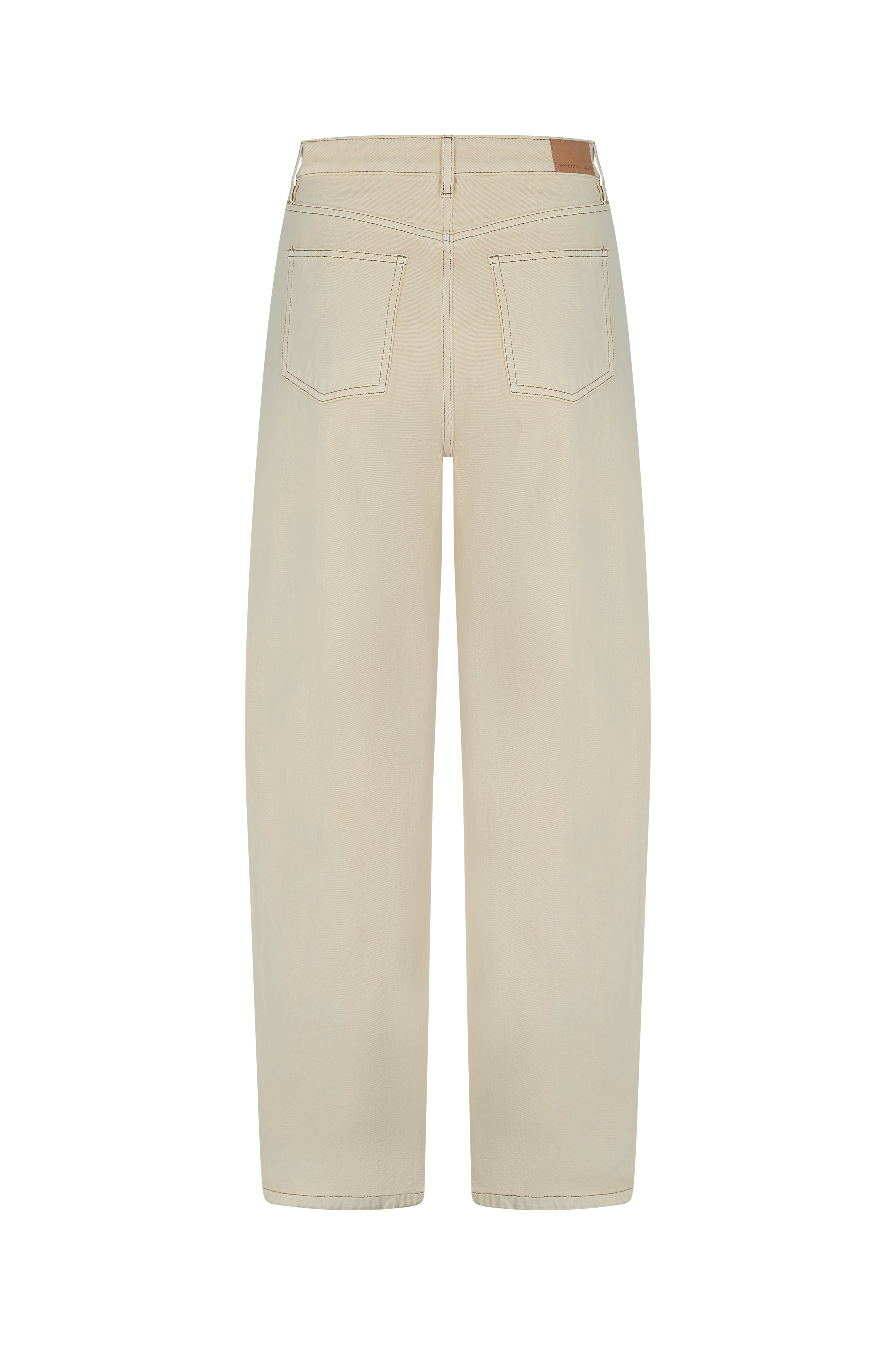 Nina Barrel Leg Jean in Vanilla